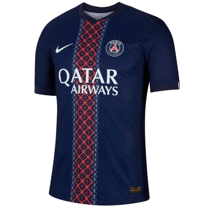 2025-26 PSG Home Soccer Jersey Shirt Player Version